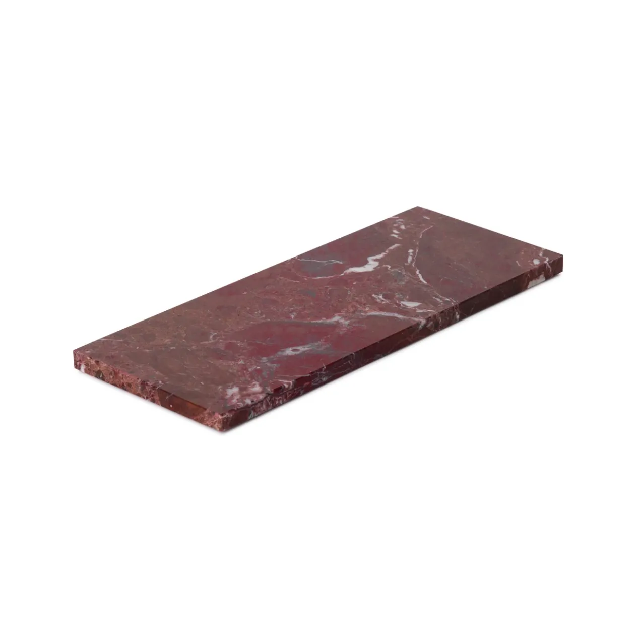 Dienblad Marmer S rood 10x25cm