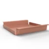 Dienblad Small - Fliptray - 34 x 28 x 5 cm Dienblad Small Beigerood - Flip Tray