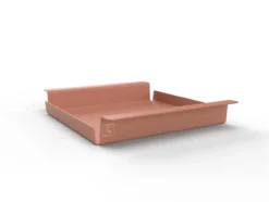 Dienblad Small - Fliptray - 34 x 28 x 5 cm Dienblad Small Beigerood - Flip Tray