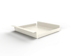 Dienblad Small - Fliptray - 34 x 28 x 5 cm Dienblad Small Wit - Fliptray
