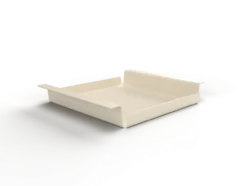 Dienblad Small Parelwit