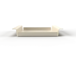 Dienblad Small Parelwit