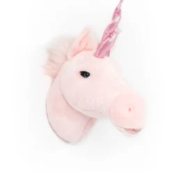 Dierenkop unicorn roze