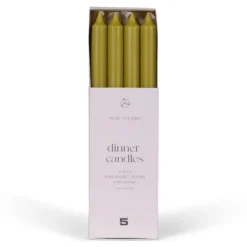 Dinerkaars 8 stuks avocado green
