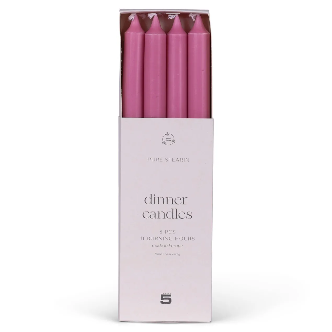 Dinerkaars 8 stuks bright pink