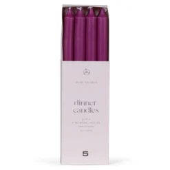 Dinerkaars 8 stuks purple