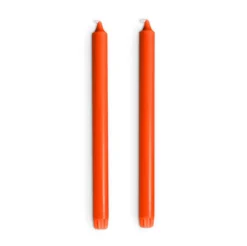 Dinerkaars 8 stuks red orange