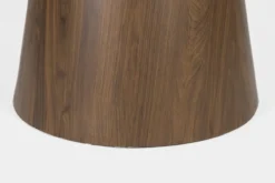 Dining table almira round walnut