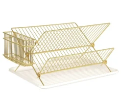 Dish rack Classic gold plated