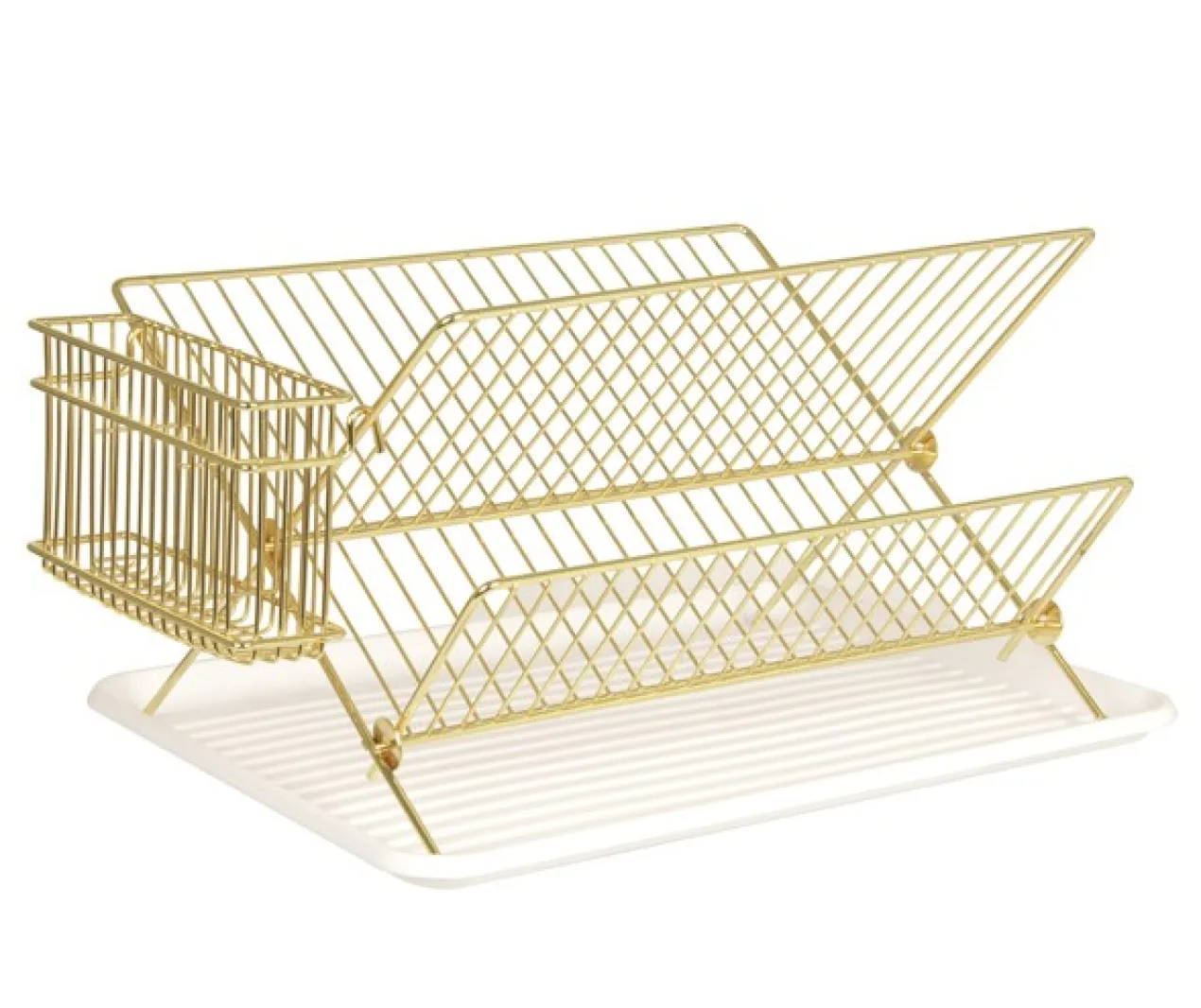 Dish rack Classic gold plated