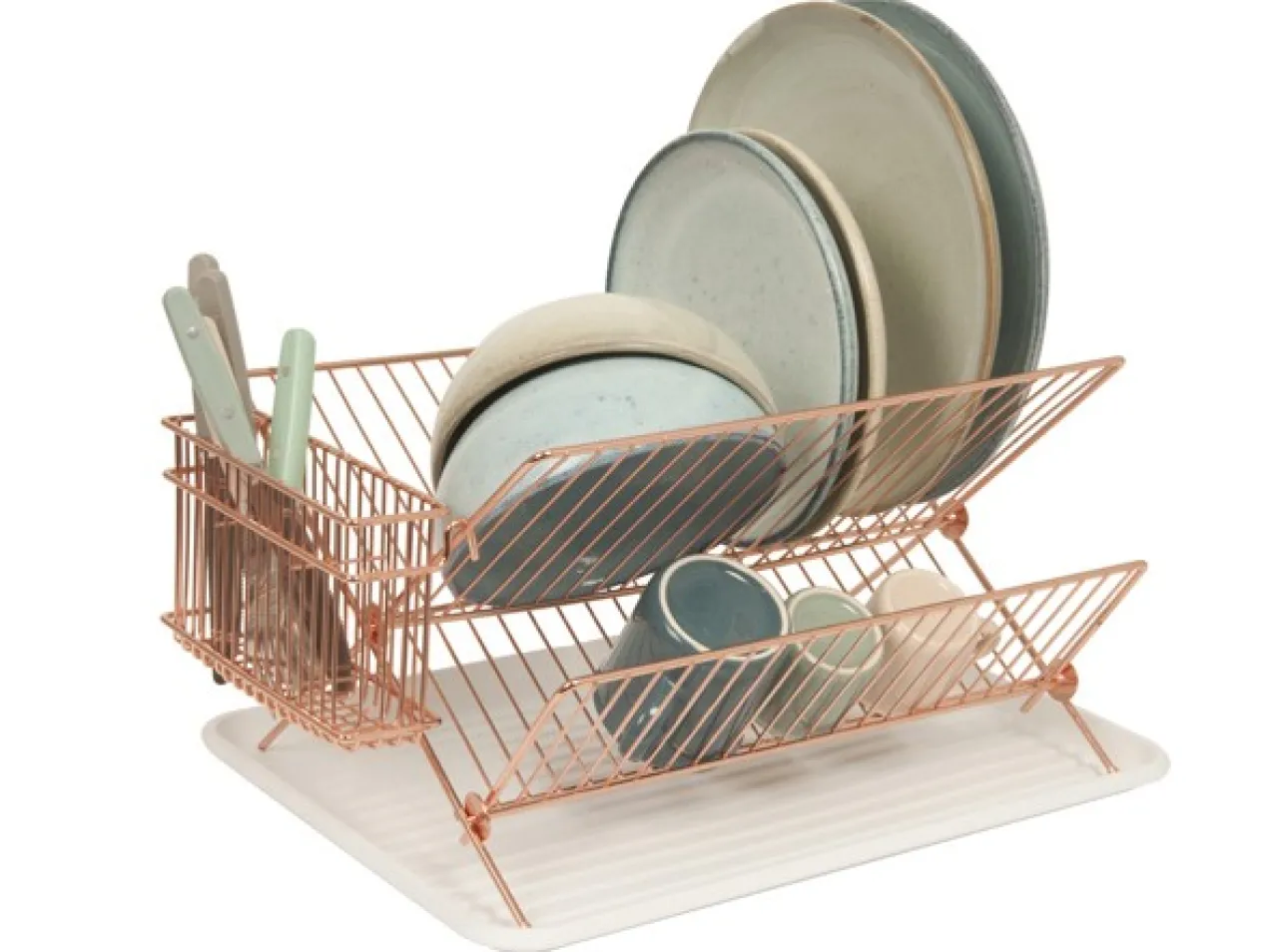 Dish rack copper