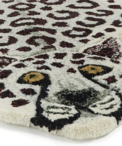 Doing Goods vloerkleed Snowy Leopard - small