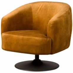 Draaifauteuil Barga Cognac