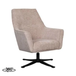 Draaifauteuil Rodney-clay