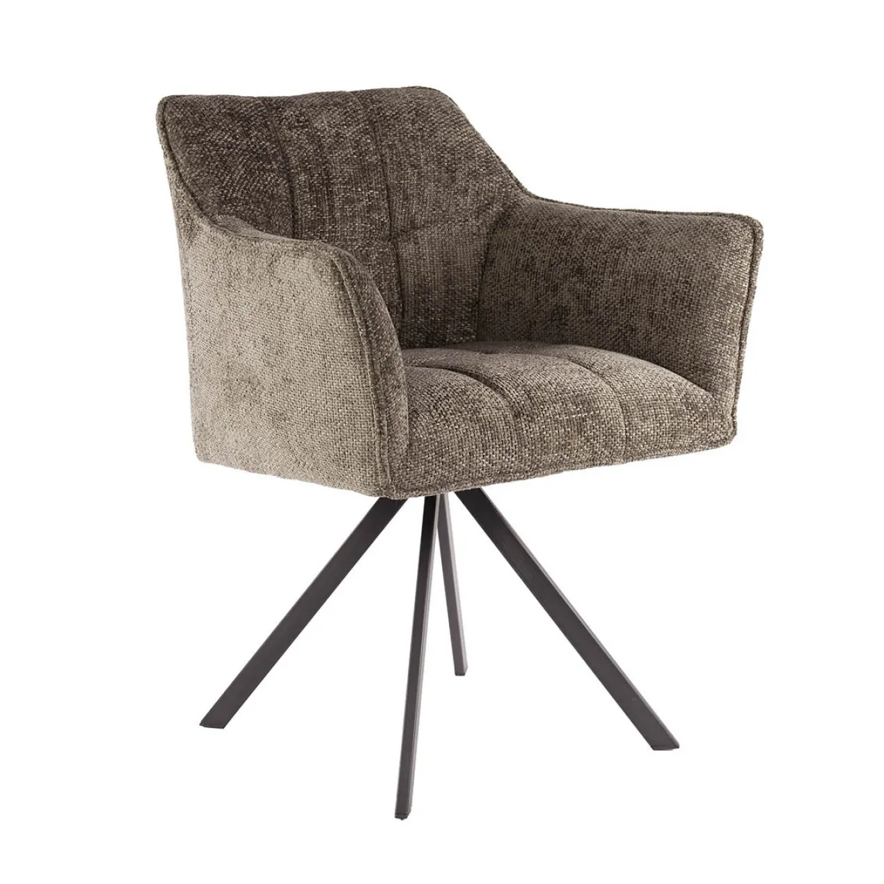 Draaistoel Bedford Gemêleerd Taupe