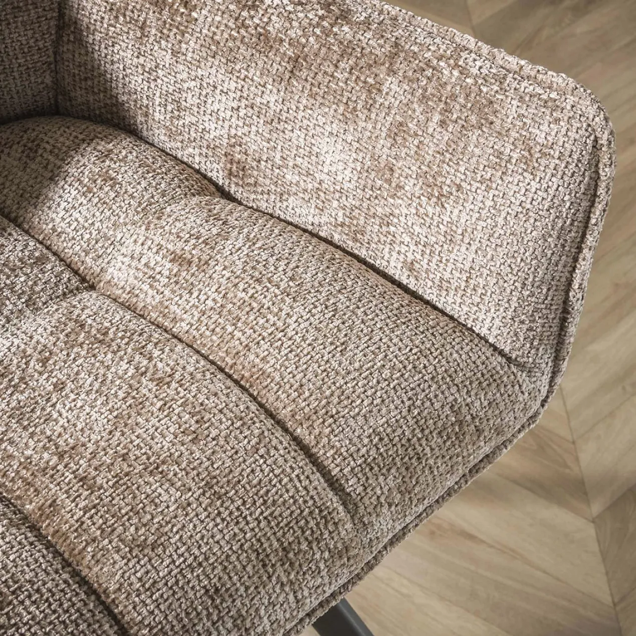 Draaistoel Bedford Gemêleerd Taupe