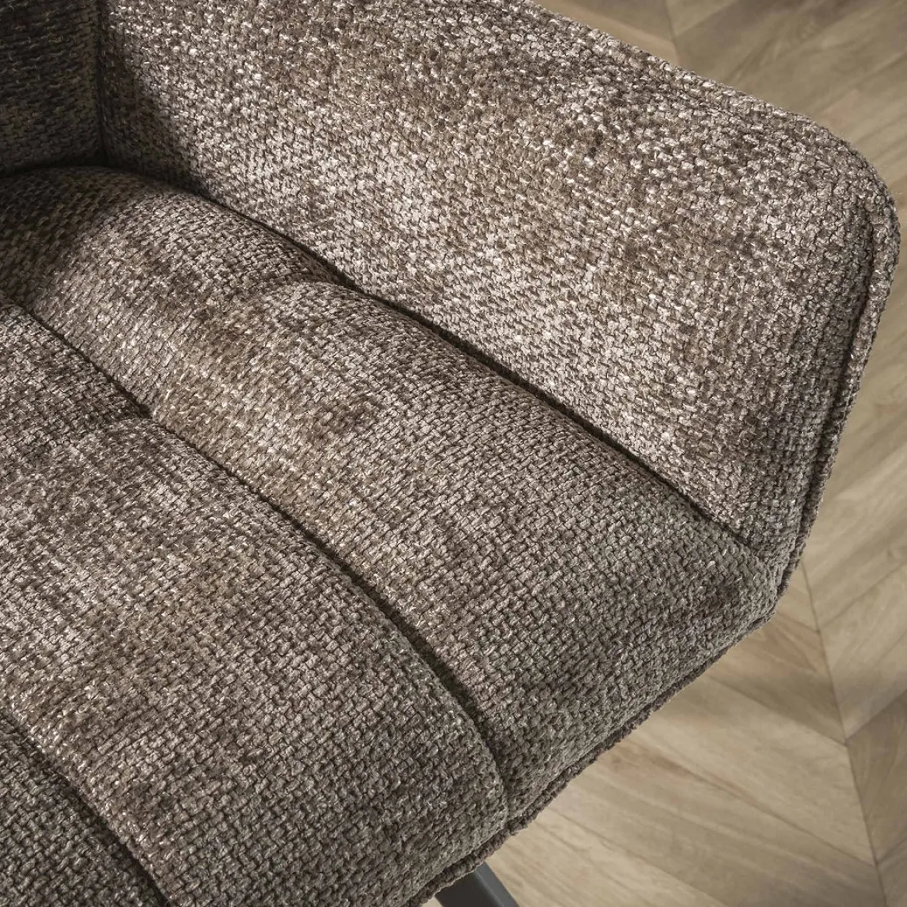 Draaistoel Bedford Gemêleerd Taupe