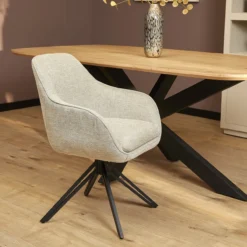 Draaistoel Luna Beige