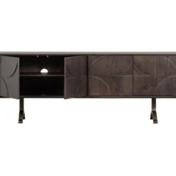 Draw dressoir mangohout walnoot