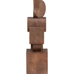 Draxa sculptuur ornament hout bruin