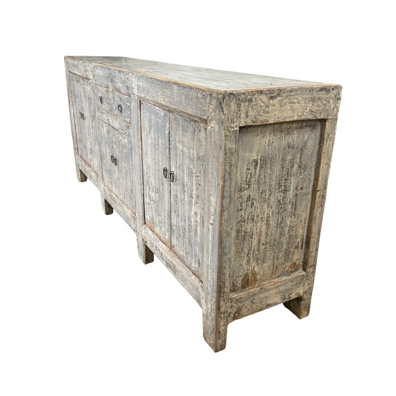 Dressoir blauw/grijs uniek