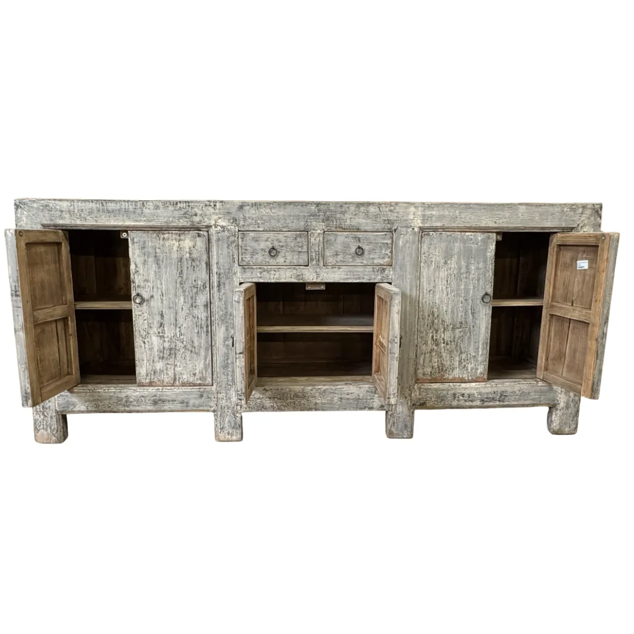 Dressoir blauw/grijs uniek