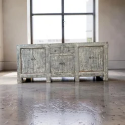 Dressoir blauw/grijs uniek