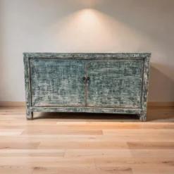 Dressoir blauw uniek