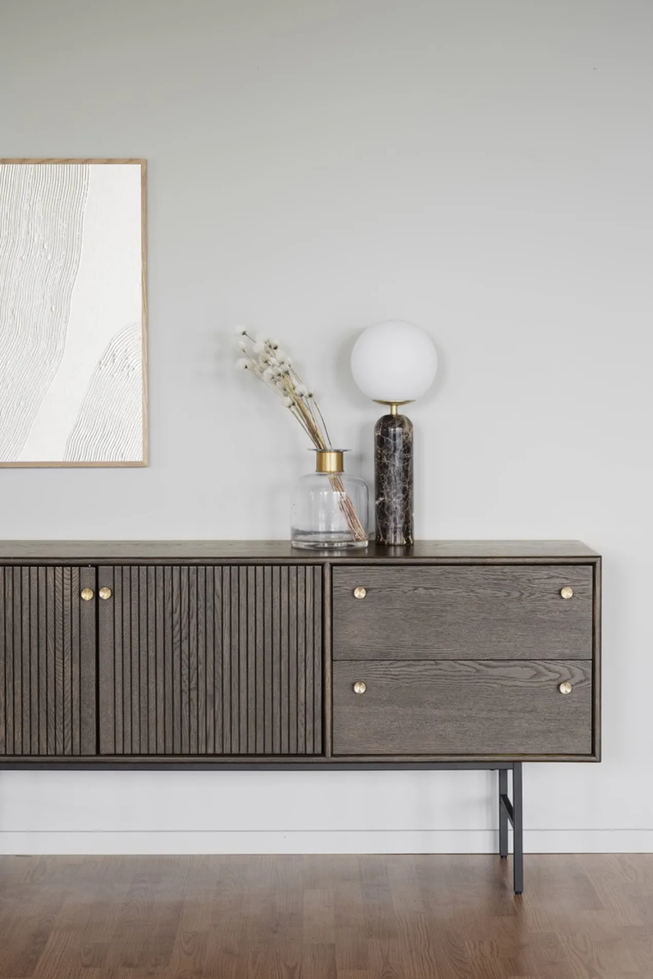 Dressoir Clearbrook hout Bruin