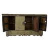 Dressoir 4deur grijs/groen uniek lak