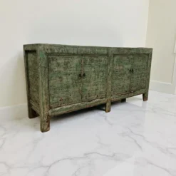 Dressoir 4deur groen uniek
