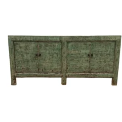 Dressoir 4deur groen uniek