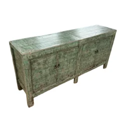Dressoir 4deur groen uniek