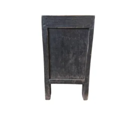 Dressoir 3deur 3la zwart/finish uniek