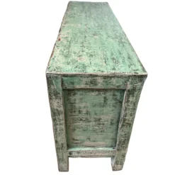 Dressoir 4 deurs groen uniek