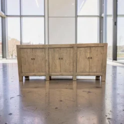 Dressoir 6 deurs naturel finish uniek