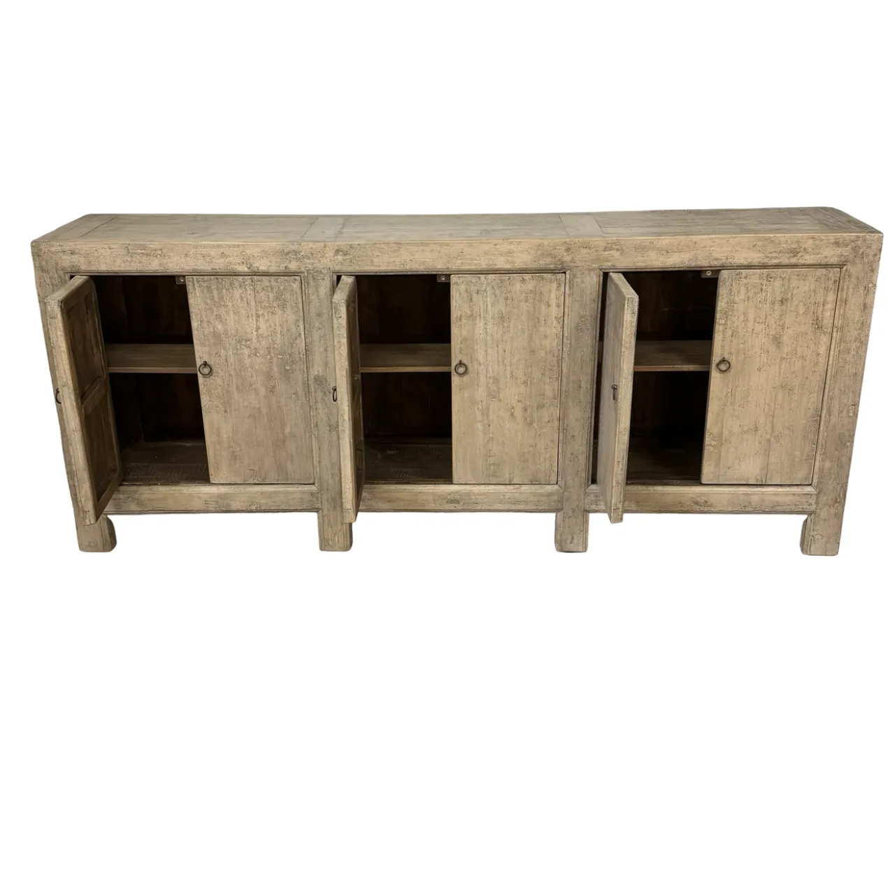 Dressoir 6 deurs naturel finish uniek