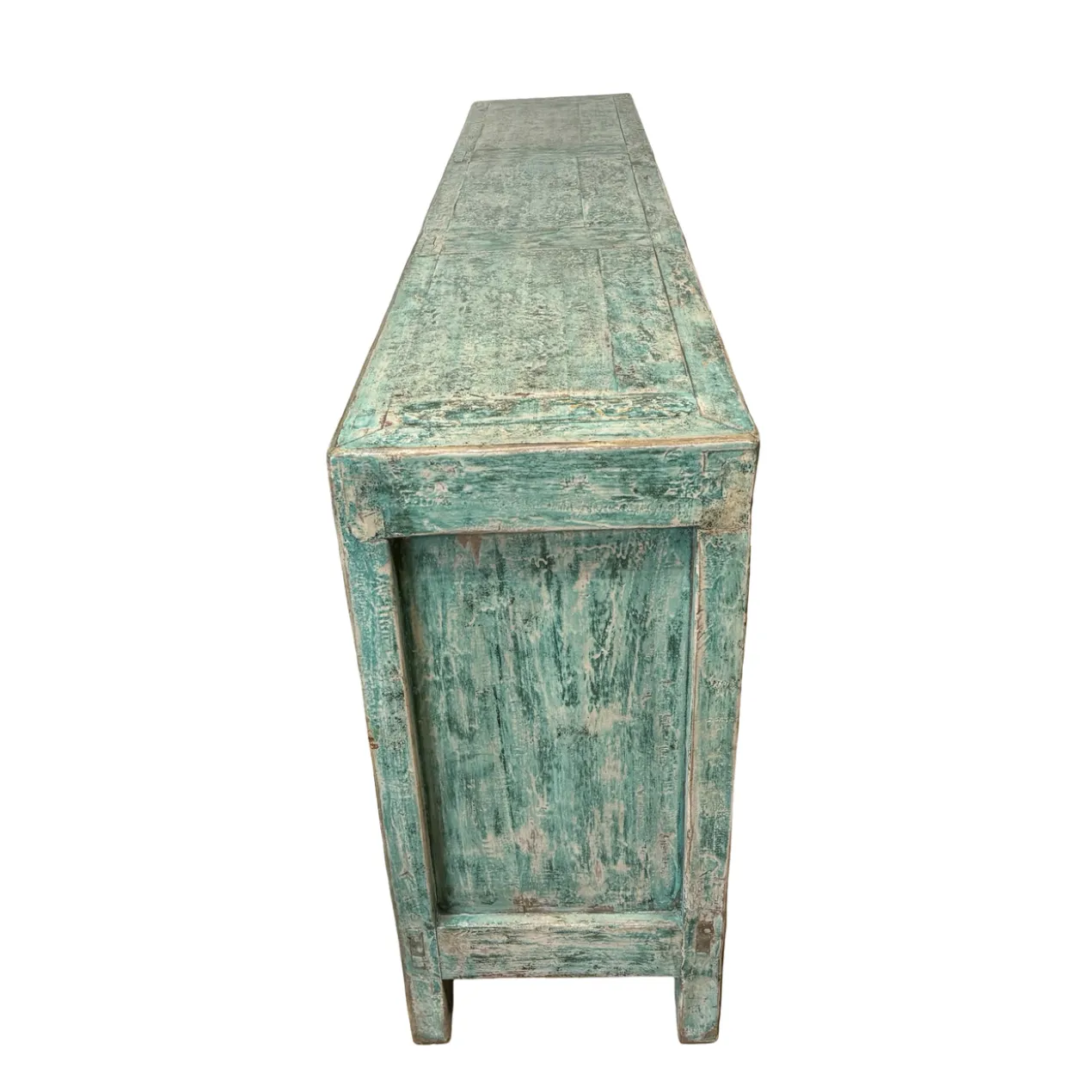 Dressoir 6deur turquoise uniek