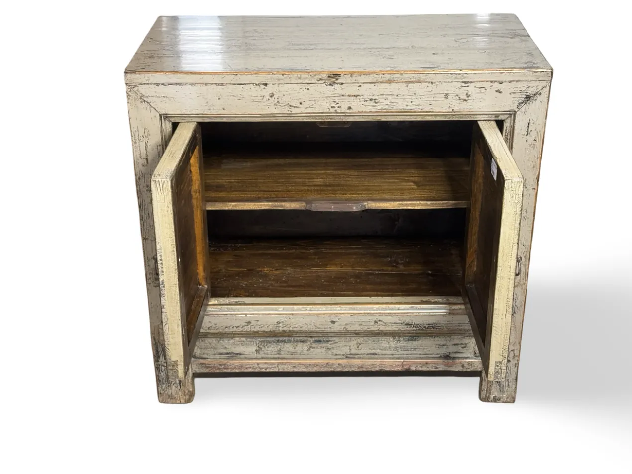 Dressoir 2 deur uniek bloem beschilderd