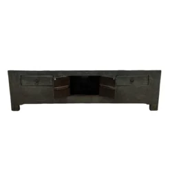 Dressoir donkergroen 2deur 2la uniek