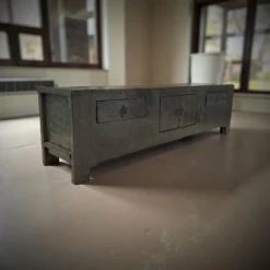 Dressoir donkergroen 2deur 2la uniek