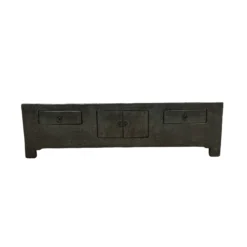 Dressoir donkergroen 2deur 2la uniek