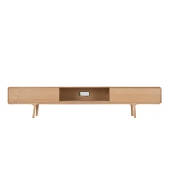 Dressoir Fawn lowboard eiken - 2 lades