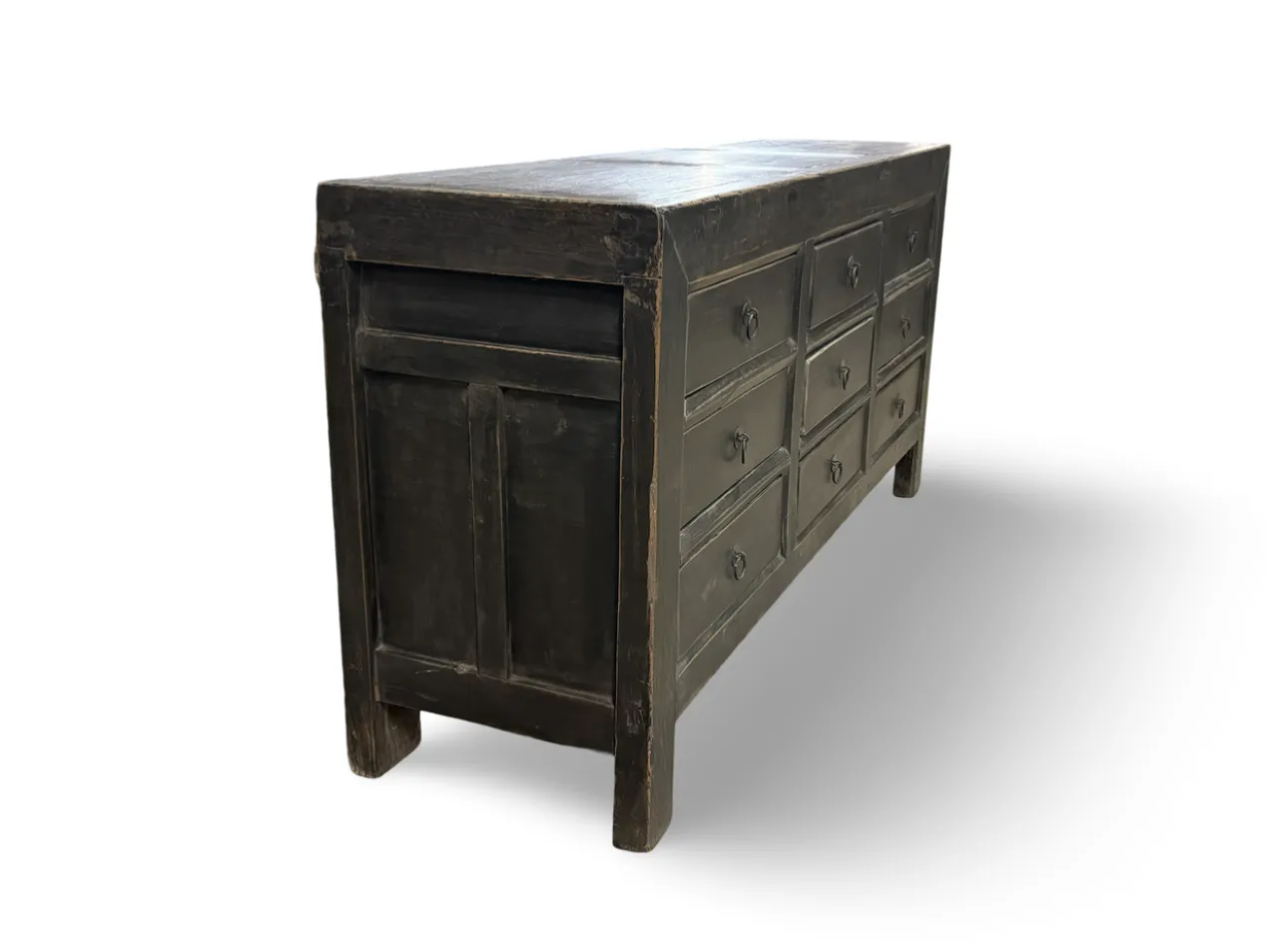 Dressoir 9 lades zwart uniek Dressoir 9 laden zwart uniek