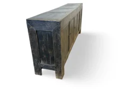 Dressoir naturel zwart 5 deur uniek