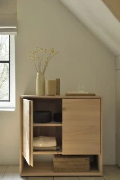 Dressoir Nordic - eiken - 80 cm