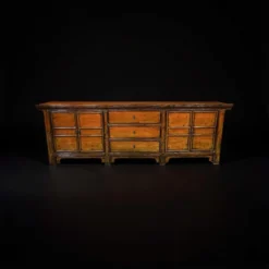 Dressoir oranje uniek lak