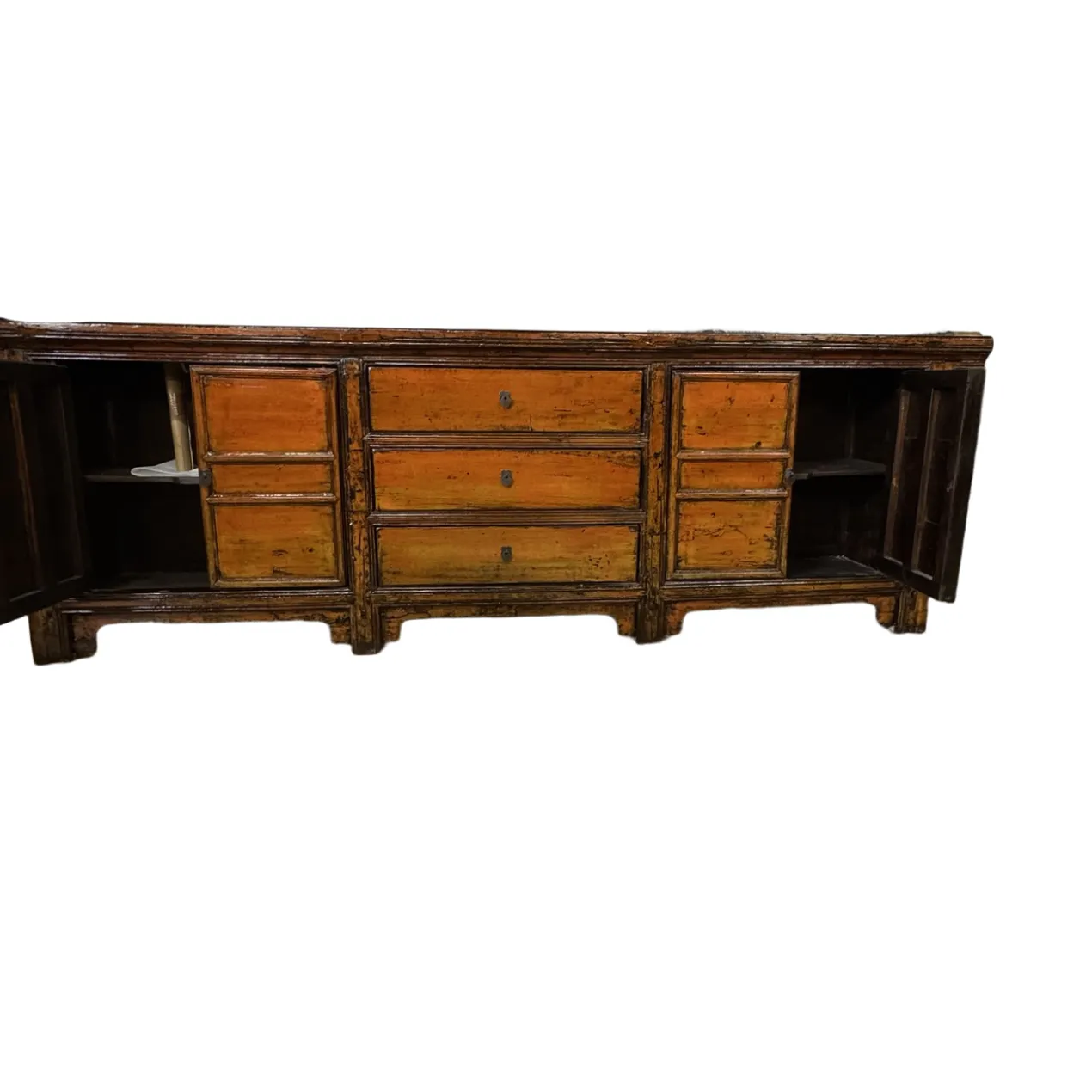 Dressoir oranje uniek lak