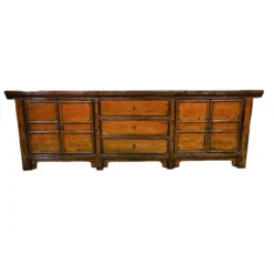 Dressoir oranje uniek lak