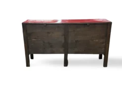 Dressoir rood 2-deurs lak unieke Dressoir rood 2deur lak unieke